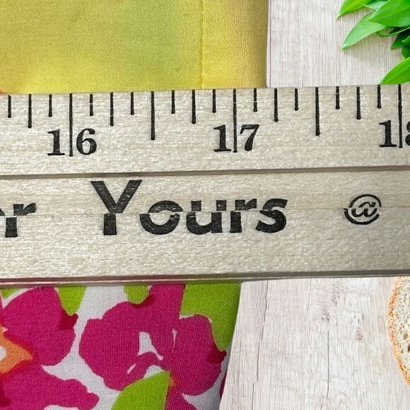 Lilly Pulitzer Womens Dress Size 6 Multicolor Floral Short Sleeve Ruffles - Picture 6 of 10